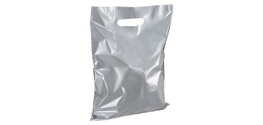 Sacs boutique couleurs poignées plates H 32 x L 25 cm - Colis de 100