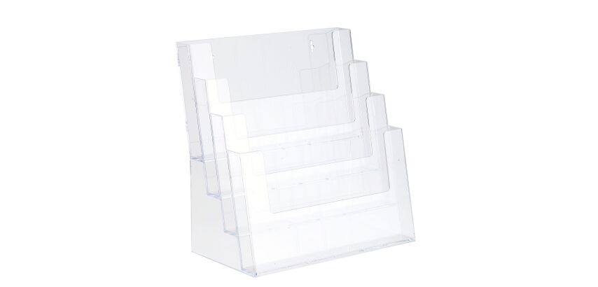 Présentoir mural et de table Taymar multiformats transparent