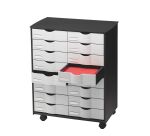 Desserte mobile 16 tiroirs