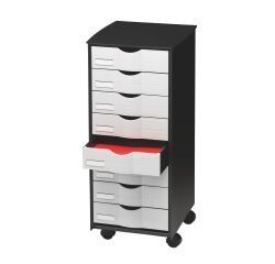 Desserte mobile 8 tiroirs