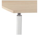 Table de réunion modulable piètement métal Belem