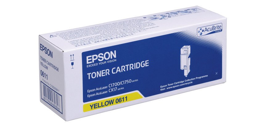 Toner Epson originale 0611 giallo c13s050611