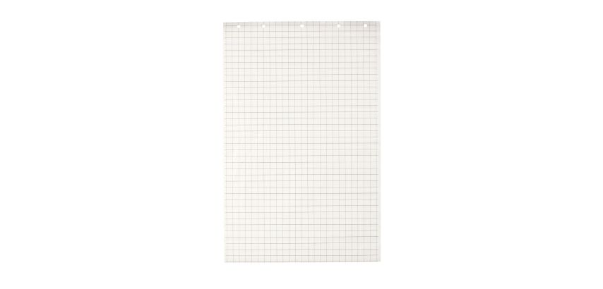 Flipchart-Block 48 Blatt weiß kariert Exacompta 65 x 100 cm