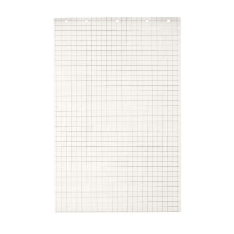Bloc papel blanco cuadriculado Exacompta para caballete - 48 hojas