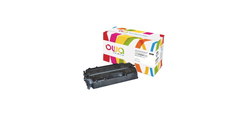 Toner Owa compatible HP 80X-CF280X haute capacité noir pour imprimante laser