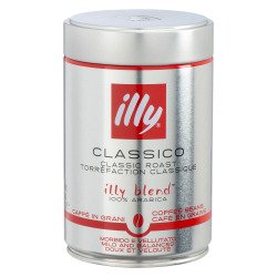 Metalen doos koffiebonen Espresso Illy 250 g