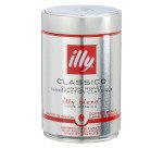 Café grains Espresso Illy. Boite métal 250 g.