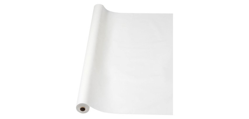 Nappe non tissé blanche - Rouleau de 25 m