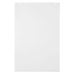 Blok 50 vellen wit gesatineerd papier voor flip-over Exacompta 65 x 100 cm