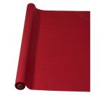 Nappe non tissé coloris bordeaux - Rouleau de 25 mètres