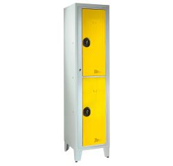 Visible locker room ideal for secondary school - 1 column H 207cm
