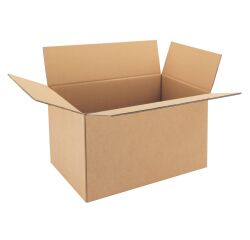 American box, double undulation, P 500 x L 300 x H 300 mm