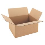 Carton Caisse américaine kraft brun simple cannelure L 40 x l 30 x H 20 cm