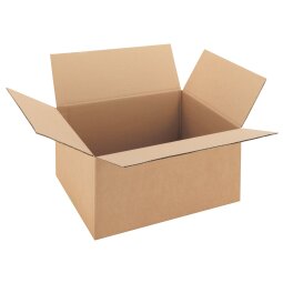 American box, standard undulation, P 400 x L 300 x H 200 mm