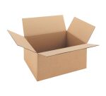 Caisse américaine kraft brun simple cannelure H 20 x L 30 x P 40 cm