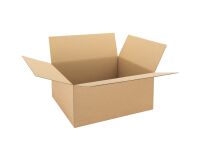 American box, standard undulation, P 500 x L 400 x H 250 mm