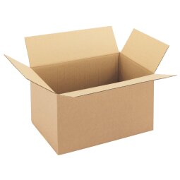 American box, standard undulation, P 350 x L 220 x H 200 mm