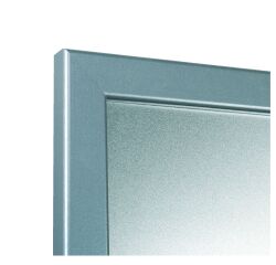 Tableau argenté L 90 x H 60 cm gris