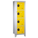 Vestiaire Tendance - 1 colonnes/4 cases monobloc