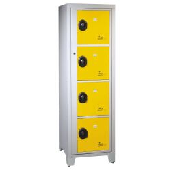 Vestiaire Tendance - 1 colonnes/4 cases monobloc