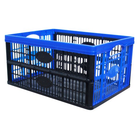 Caja de almacenaje plegable de plástico - 30 L