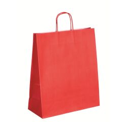 Sacs boutique kraft poignées torsadées 40 x 35 x 14 cm - 50 sacs