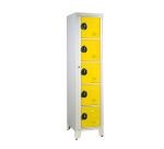 Visible locker room ideal for secondary school - 1 column H 207cm