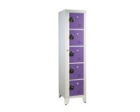 Visible locker room ideal for secondary school - 1 column H 207cm