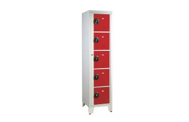 Visible locker room ideal for secondary school - 1 column H 207cm