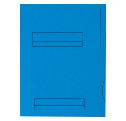 Chemise dossier 2 rabats OXFORD 23 x 31 cm couleurs vives - Paquet de 50