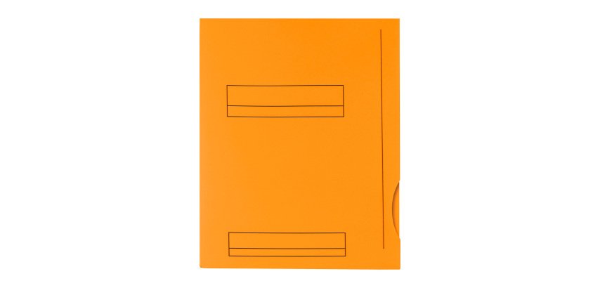 Chemise dossier 2 rabats OXFORD 23 x 31 cm couleurs vives - Paquet de 50