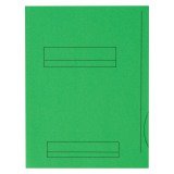 Dossiermappen 2 kleppen groen