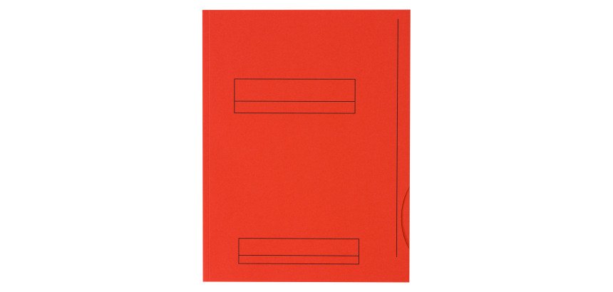 Subcarpetas pre-impresas 2 solapas FAST colores VIVOS Paquete de 50