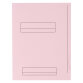 Pack von 50 Dokumentenhüllen mit 2 Klappen Fast 24 x 32 cm - Pastellfarben