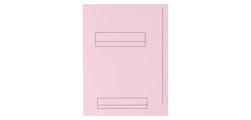 Chemises dossier 2 rabats Oxford 24 x 32 cm couleurs pastel - Paquet de 50
