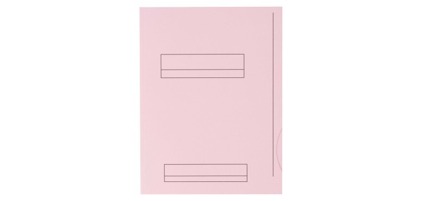 Chemises dossier 2 rabats Oxford 24 x 32 cm couleurs pastel - Paquet de 50