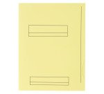 Pack von 50 Dokumentenhüllen mit 2 Klappen Fast 24 x 32 cm - Pastellfarben