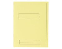 Paquete de 50 subcarpetas 2 solapas 180 g Oxford 23 x 31 cm colores pastel