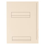 Pack 50 file folders 2 flaps Fast 24 x 32 cm colour pastel