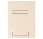 Chemise dossier 2 rabats OXFORD 23 x 31 cm couleurs pastel - Paquet de 50