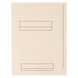 Chemise dossier 2 rabats OXFORD 23 x 31 cm bulle pastel - Paquet de 50