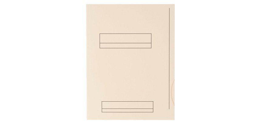 Chemise dossier 2 rabats OXFORD 23 x 31 cm couleurs pastel - Paquet de 50