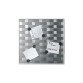 Tableau maillage acier 47,5 x 47,5 cm