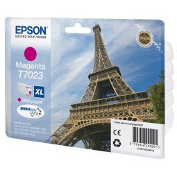 Epson T7023 XL / C13T70234010 Cartucho original magenta alta capacidad (2000 páginas)