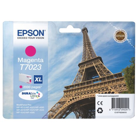 Cartuccia inchiostro Epson originale T7023 magenta c13t70234010