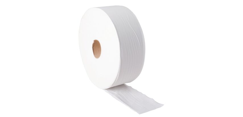 Toilettenpapier Mini Jumbo Doppelblatt Renovelar - 12 Rollen à 180 m