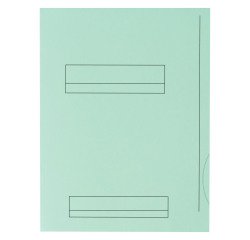 Paquete de 50 subcarpetas 2 solapas 180 g Oxford 23 x 31 cm colores pastel