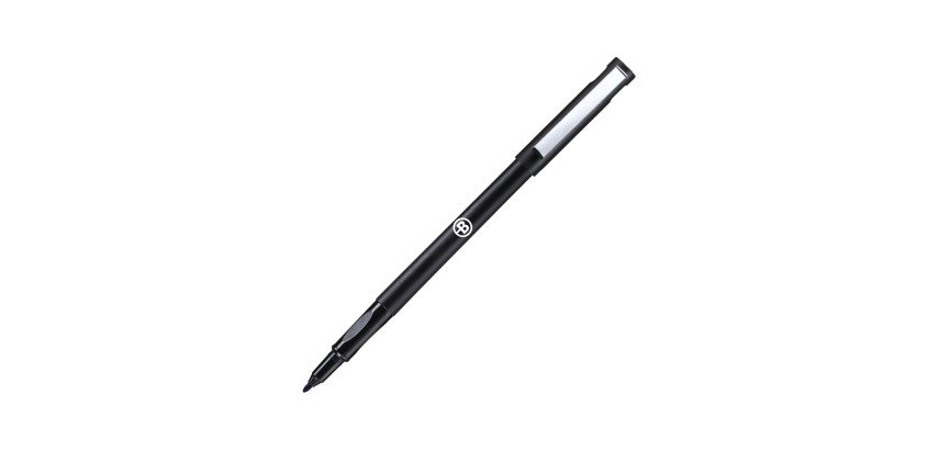 Stylo feutre Bruneau à capuchon pointe 1 mm - écriture moyenne