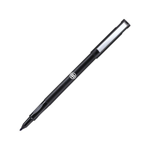 Rotulador Bruneau con capuchón punta 1 mm Negro