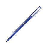Stylo feutre Bruneau à capuchon pointe 1 mm - écriture moyenne bleu